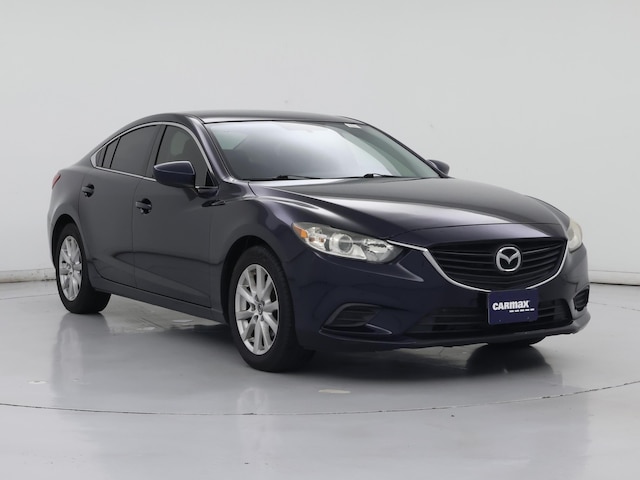 Blue 2015 Mazda MAZDA6 i Sport Sedan Front-Wheel Drive Automatic