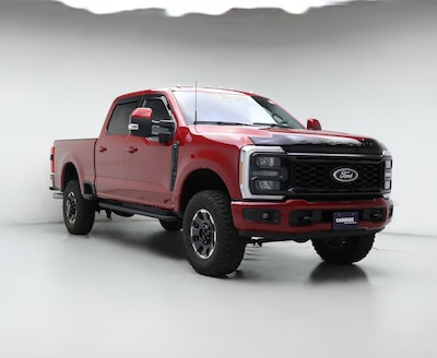 Red 2023 Ford F250 Lariat