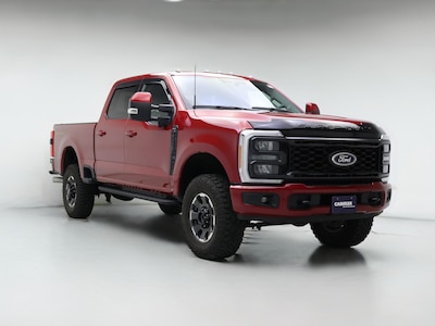 Red 2023 Ford F250 Lariat