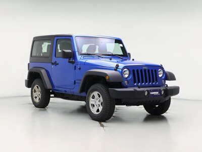 Blue 2016 Jeep Wrangler Sport
