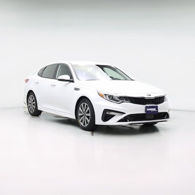 White 2019 Kia Optima EX