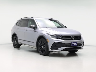 Silver 2022 Volkswagen Tiguan SE R-Line Black