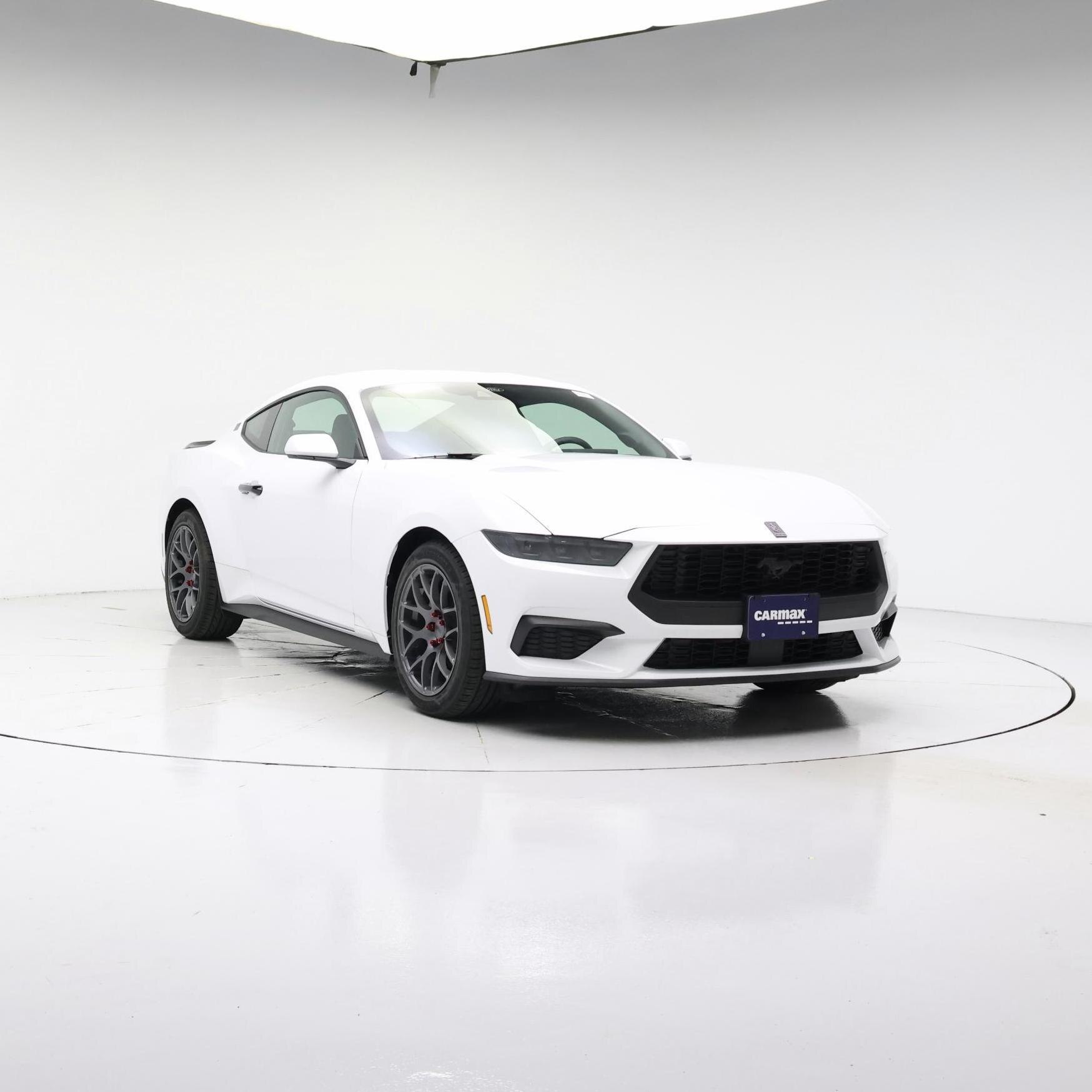 White 2025 Ford Mustang Coupe Rear-Wheel Drive Automatic