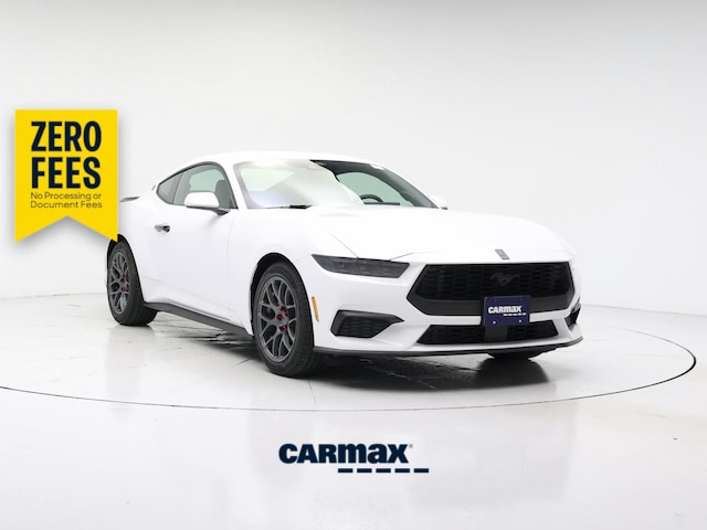 White 2025 Ford Mustang Coupe Rear-Wheel Drive Automatic