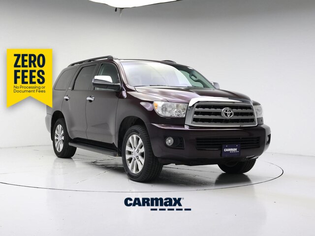 Red (Burgundy) 2015 Toyota Sequoia SUV / Crossover Four-Wheel Drive Automatic