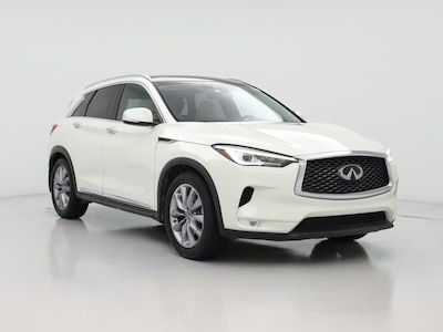 White 2019 Infiniti QX50 Luxe