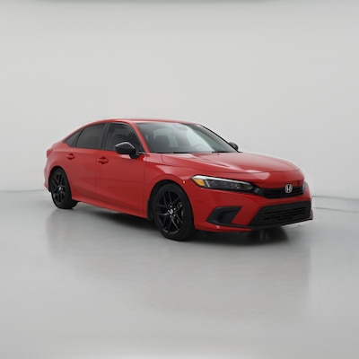 Red 2022 Honda Civic Sport