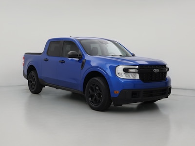 Blue 2022 Ford Maverick XLT
