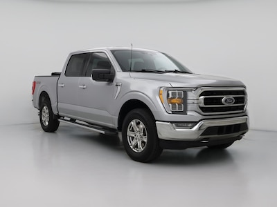 Silver 2021 Ford F150 XLT
