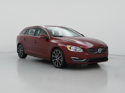 Red 2017 Volvo V60 T5 Premier