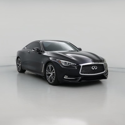 Black 2018 Infiniti Q60 Luxe