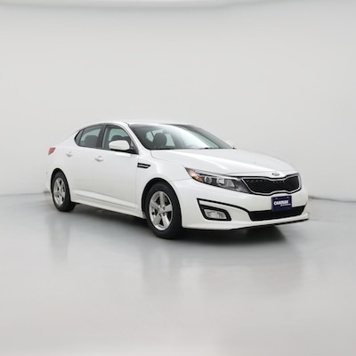 White 2015 Kia Optima LX