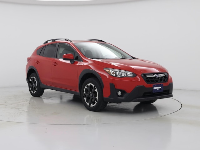 Red 2021 Subaru Crosstrek Premium AWD SUV / Crossover All-Wheel Drive Automatic