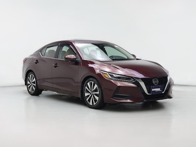 Red 2020 Nissan Sentra SV