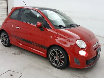 Red 2015 Fiat 500 Abarth