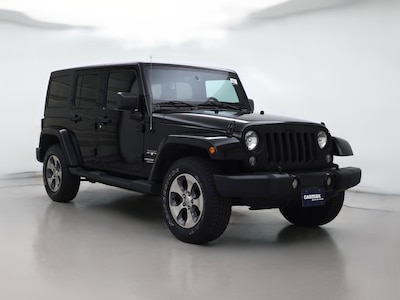 Black 2016 Jeep Wrangler Unlimited Sahara
