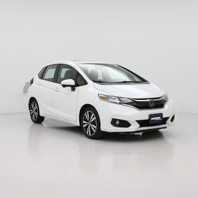 White 2018 Honda Fit EX