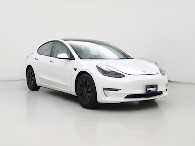 White 2021 Tesla Model 3 Standard Range Plus