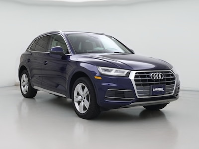Blue 2018 Audi Q5 Premium Plus