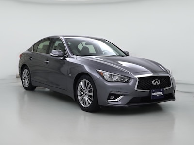 Gray 2020 Infiniti Q50 Luxe