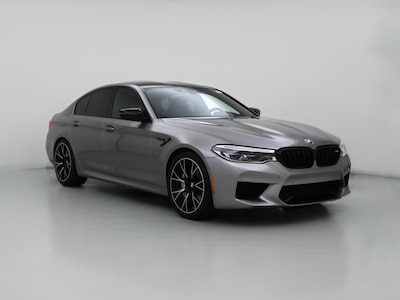 Gray 2020 BMW M5 Competition