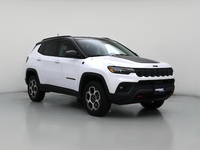 White 2022 Jeep Compass Trailhawk