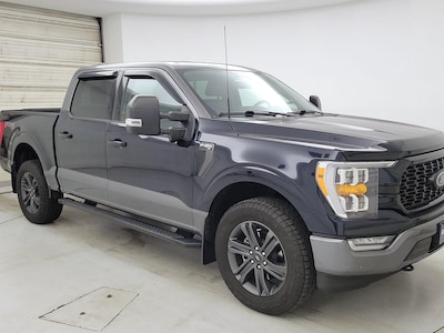 Blue 2023 Ford F150 XLT