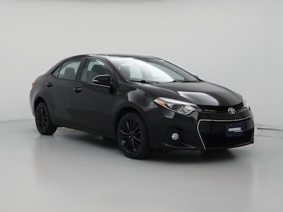 Black 2015 Toyota Corolla S Plus