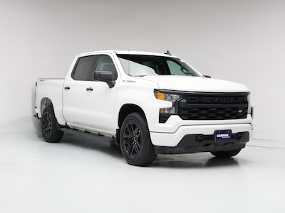 White 2023 Chevrolet Silverado 1500 Custom