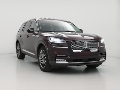 Red 2020 Lincoln Aviator Reserve