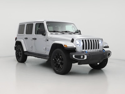Silver 2022 Jeep Wrangler 4XE PHEV Unlimited Sahara