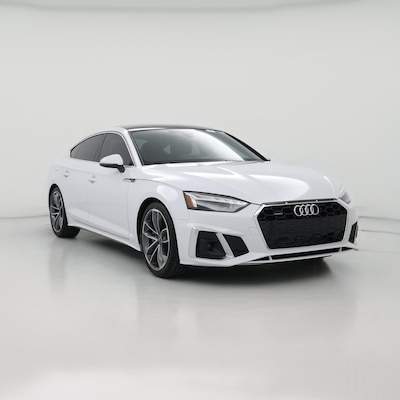 White 2023 Audi A5 Sportback S-Line Premium Plus