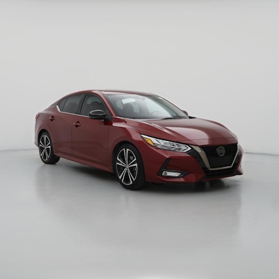 Red 2020 Nissan Sentra SR