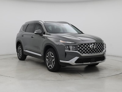 Gray 2023 Hyundai Santa Fe Hybrid Limited