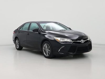 Black 2016 Toyota Camry SE