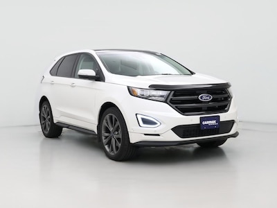 White 2018 Ford Edge Sport