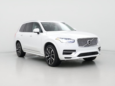 White 2021 Volvo XC90 Recharge PHEV T8 Inscription Expression