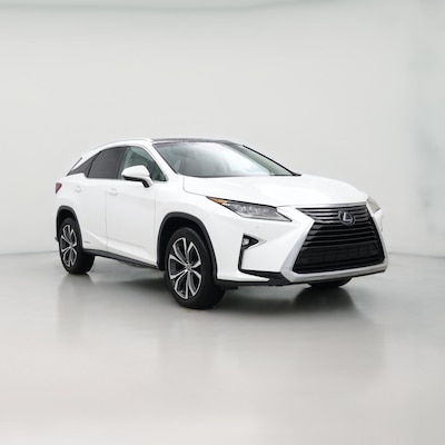 White 2018 Lexus RX 450h