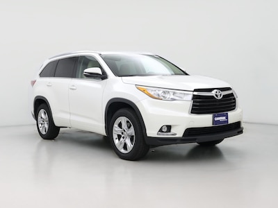 White 2015 Toyota Highlander Limited