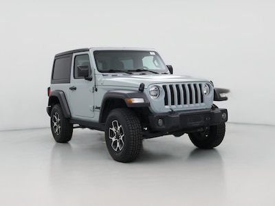 Gray 2023 Jeep Wrangler Sport