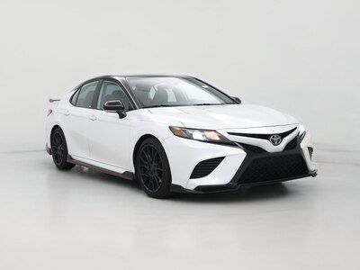 White 2022 Toyota Camry TRD