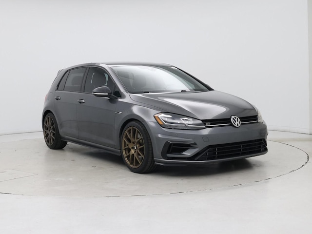 Gray 2018 Volkswagen Golf R 4-Door AWD Hatchback All-Wheel Drive Automatic