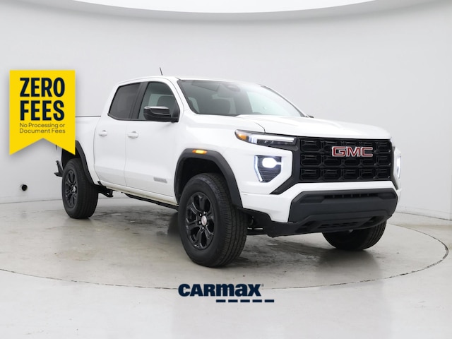 White 2024 GMC Canyon Elevation Crew Cab RWD Pickup Truck 4X2 Automatic