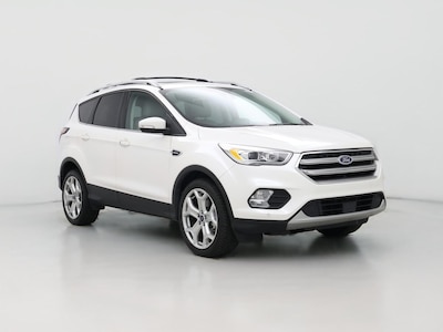 White 2017 Ford Escape Titanium