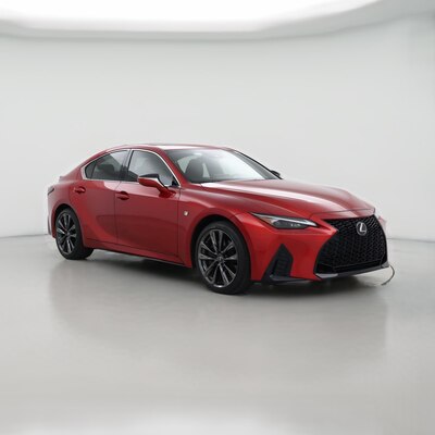 Red 2023 Lexus IS 350 F-Sport