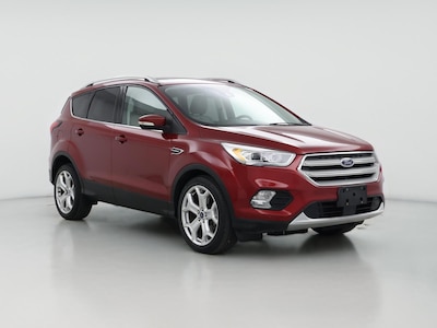 Red 2019 Ford Escape Titanium