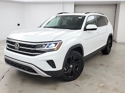 White 2022 Volkswagen Atlas SE w/Tech