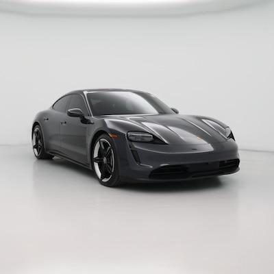 Gray 2021 Porsche Taycan Electric