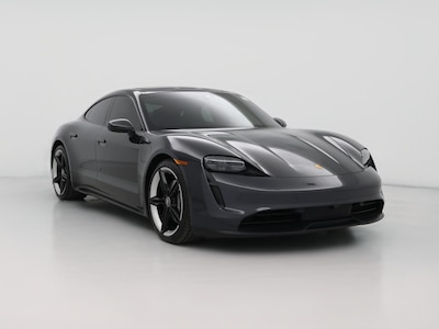 Gray 2021 Porsche Taycan Electric