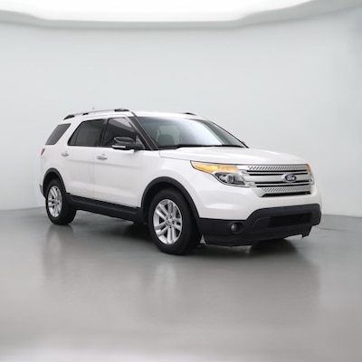 White 2014 Ford Explorer XLT